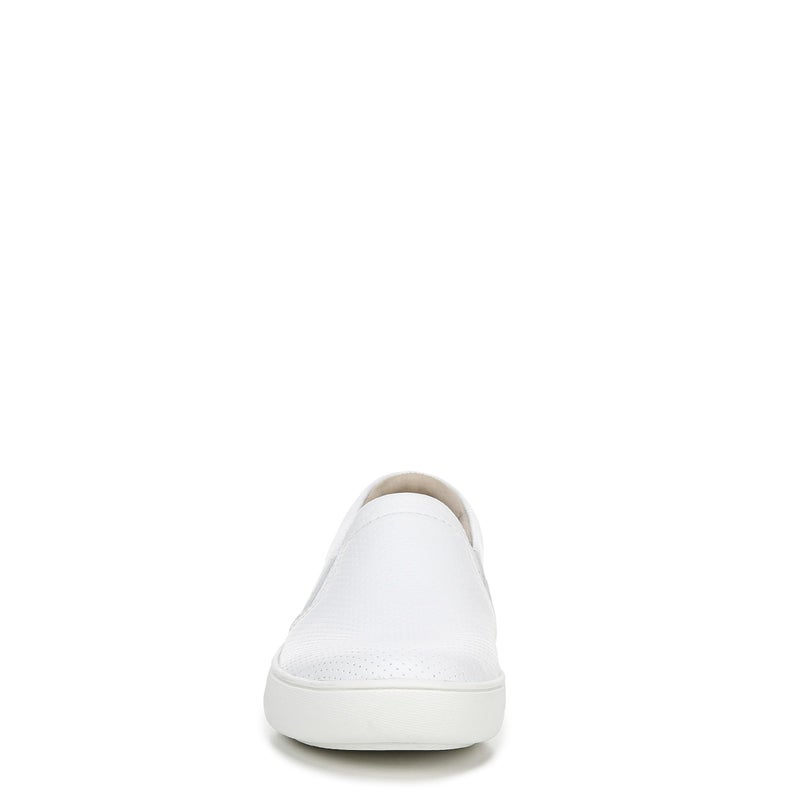 Naturalizer Womens MARIANNE Sneaker White Perforated Leather 7.5 W - Image 3